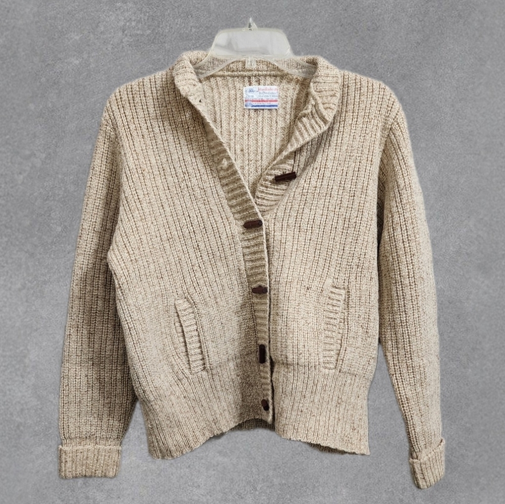 Pendleton Knockabouts Vintage Cream Cardigan - Picture 1 of 11